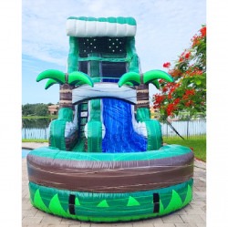 BH2019 1667419026 18 Ft Esmerald Crush Tsunami Water Slide