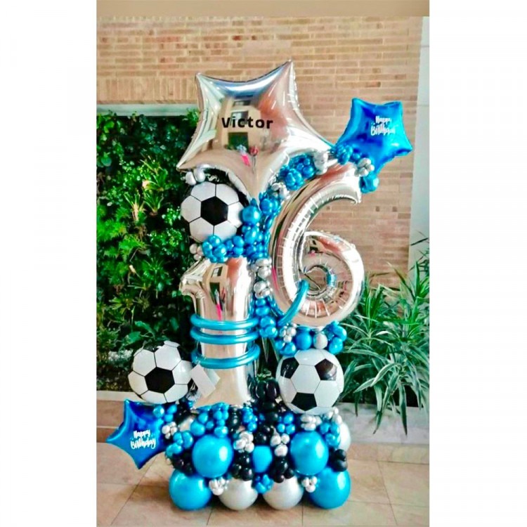 Balloon Bouquet : Birthday #4