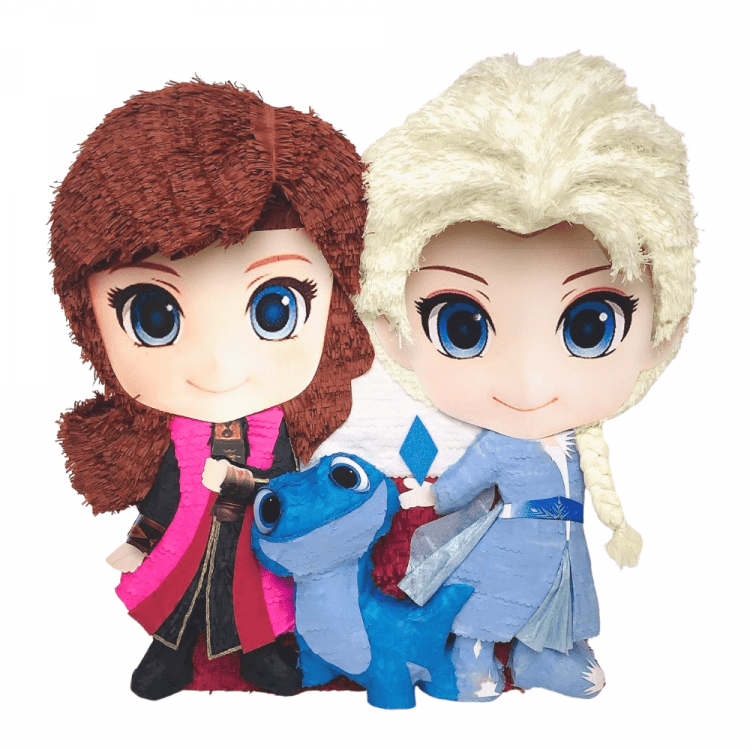 Elsa and Anna Pinata