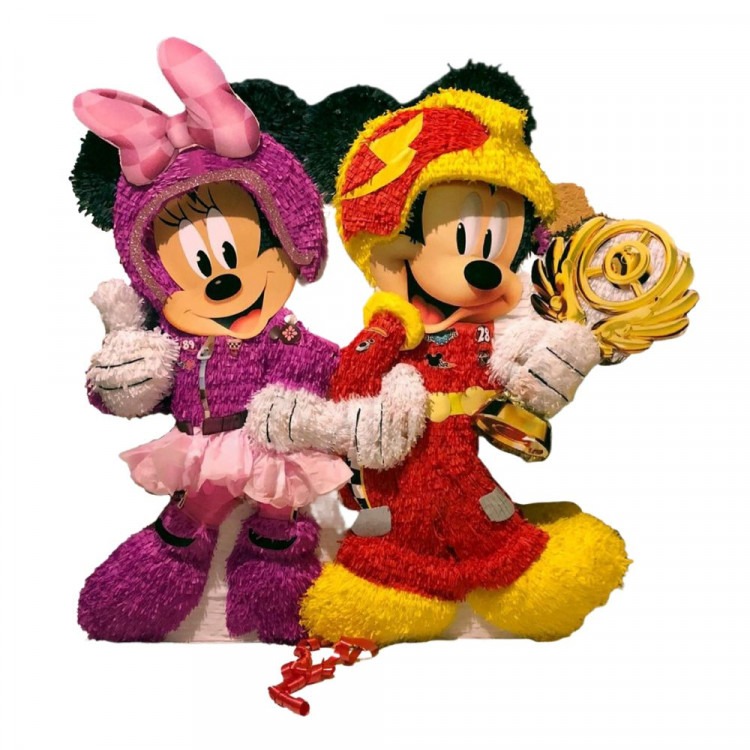 Roadster Racers Minnie & Mickey Pinata