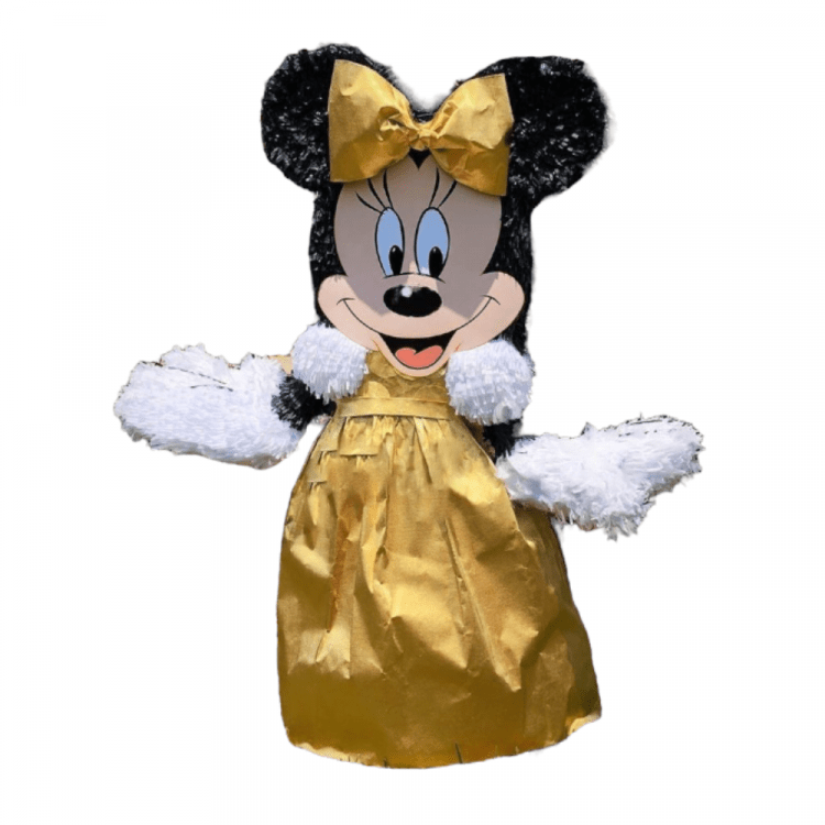 Golden Princess Minnie Pinata