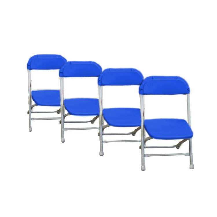 Blue Kids Folding Chairs