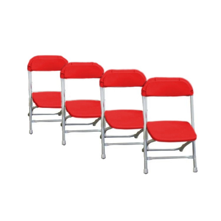 Red Kids Folding Chairs