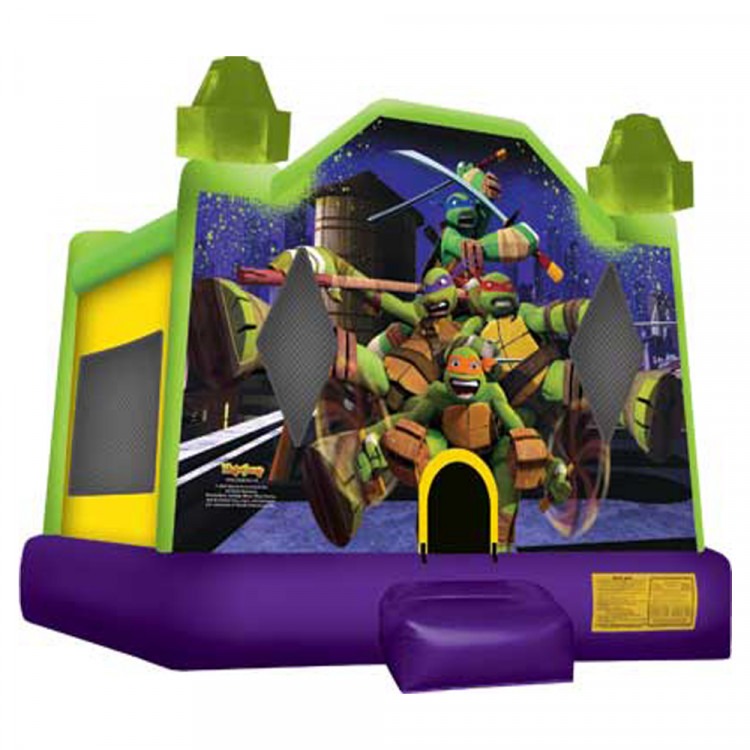 Ninja Turtle Bounce House