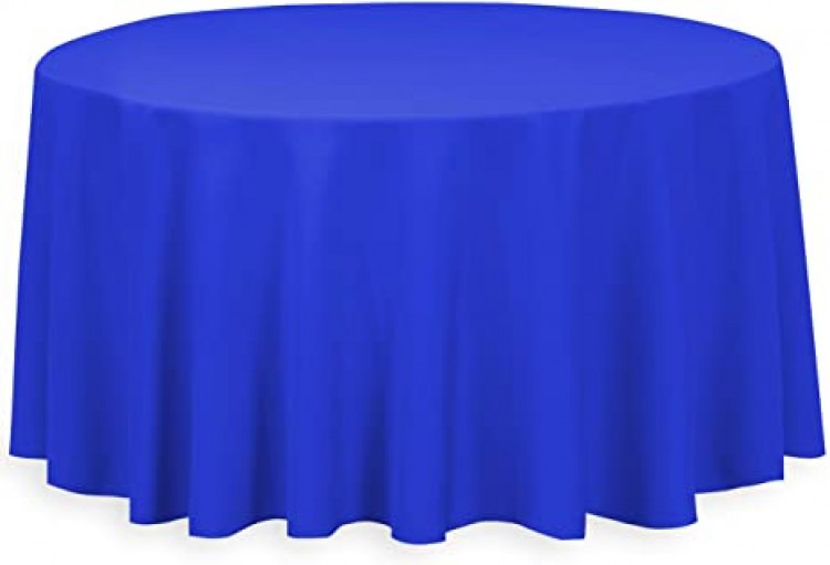 Tablecloth Round Blue 120