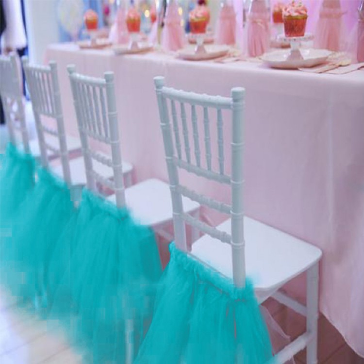 Tutu For Kids Chairs TURQUOISE