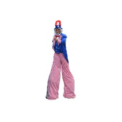 Uncle Sam Stilt Walker