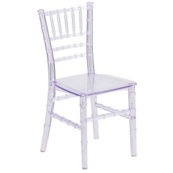 Clear Kids Chiavari Chairs