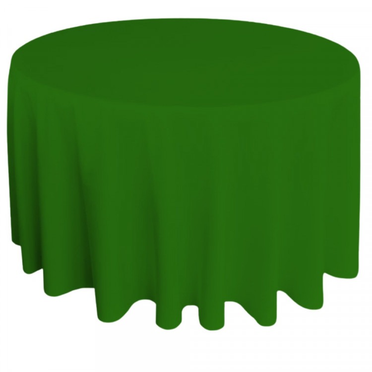 Tablecloth Round Forest Green 120