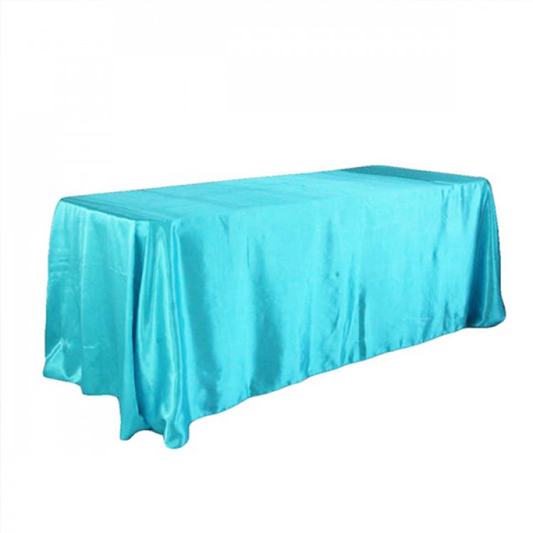 Tablecloth  Rectangular Aqua 90x156 (8FT)