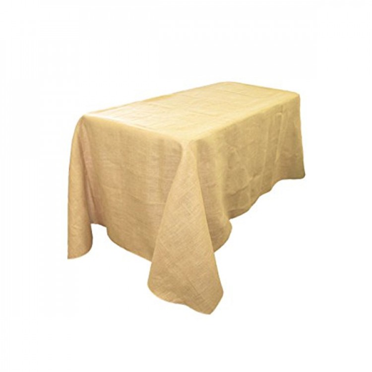 Tablecloth Rectangular Burlap 90x156 (8FT)