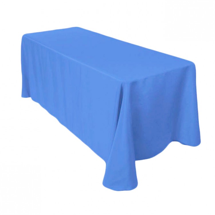 Tablecloth Rectangular Light Blue 90x156 (8FT)