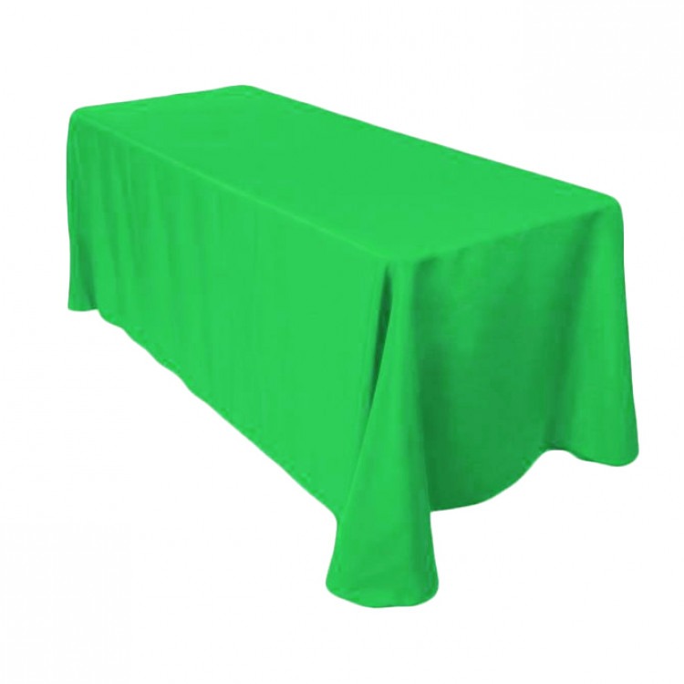 Tablecloth Rectangular Light Green 90x156 (8FT)