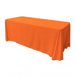 Tablecloth Rectangular Orange 90x156 (8FT)