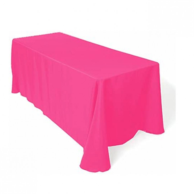 Tablecloth Rectangular Hot Pink	90x156 (8FT)