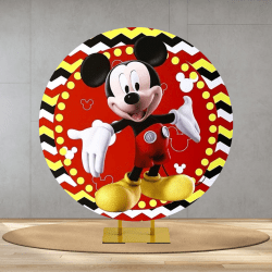 Mickey Mouse Round Backdrop