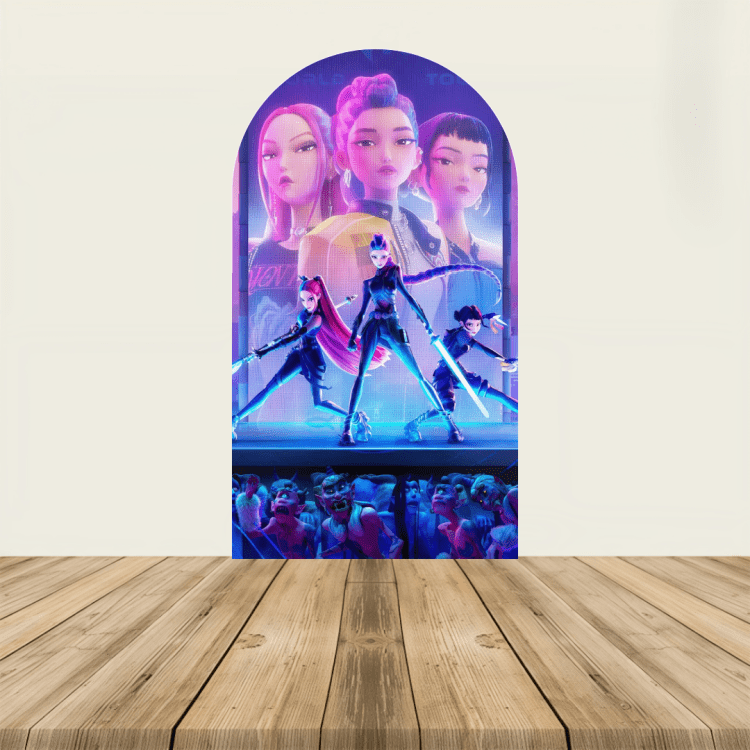 K-Pop Demon Hunters Chiara Backdrop A