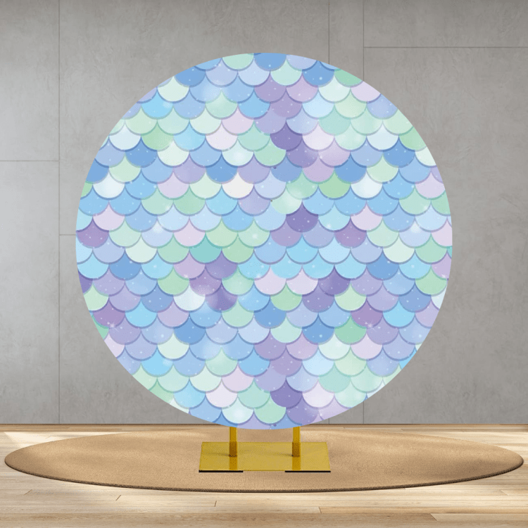 Mermaid Round Backdrop Mermaid Round Backdrop