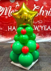 Balloon Centerpieces Christmas