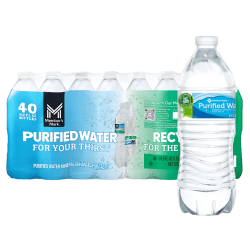 Member's Mark Purified Water 16.9 Oz (40-bottle pack)