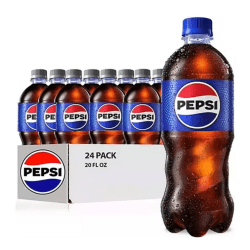 Pepsi Soda 20 Oz (24-bottle pack)