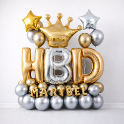 Balloon Bouquet : Birthday #5