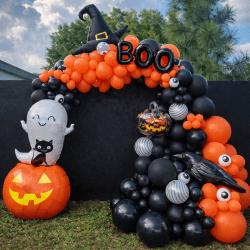 Halloween Balloon Arch