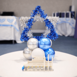 Balloon Centerpieces Hanukkah