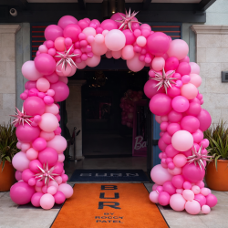 Barbie Balloon Arch