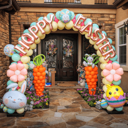 Easter Balloon Arch A